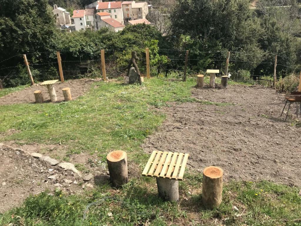 Camping L'Agrottu Au Coeur De La Corse Santa-Lucia-di-Mercurio Buitenkant foto